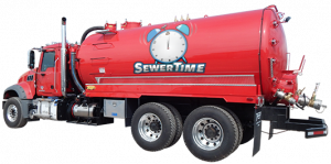 septic tank pumping truck